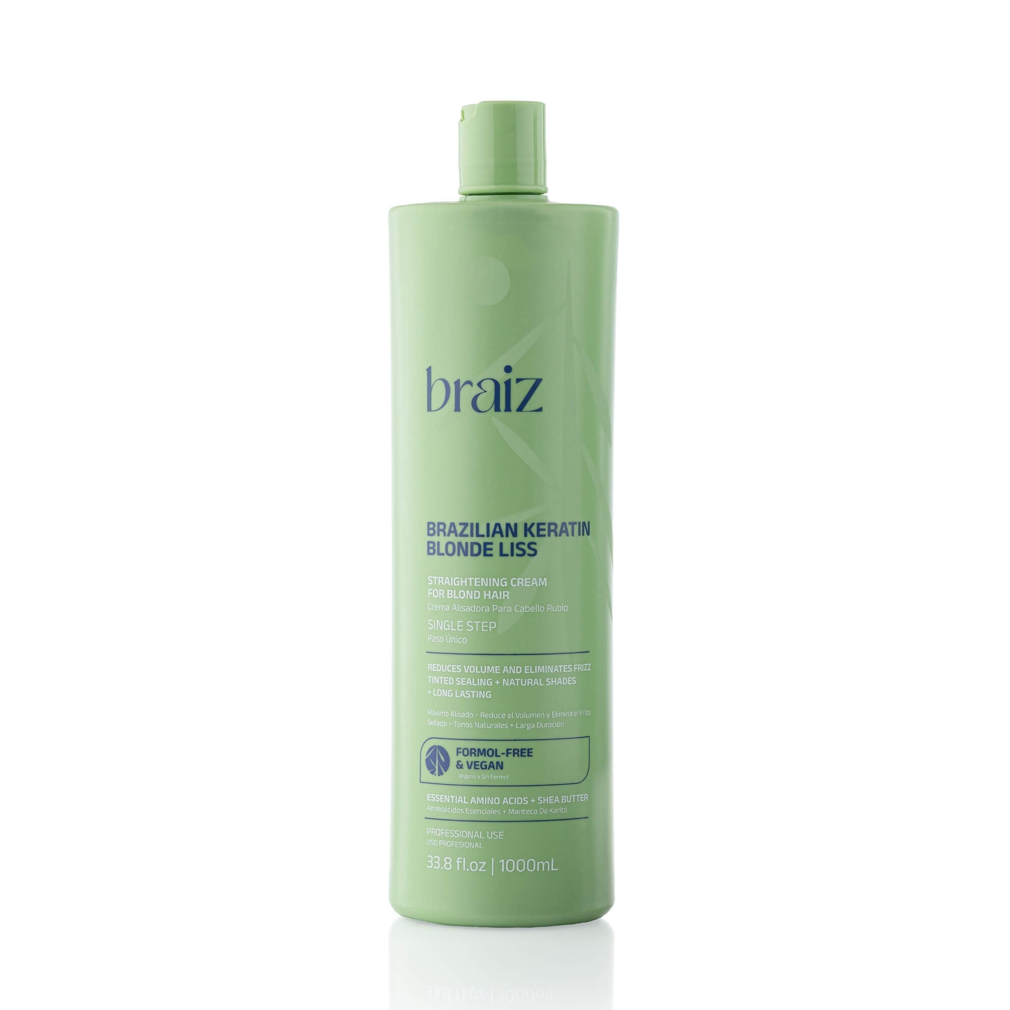 Blonde Liss Braíz - Alisamento Sem Formol para Cabelos Loiros - 1L