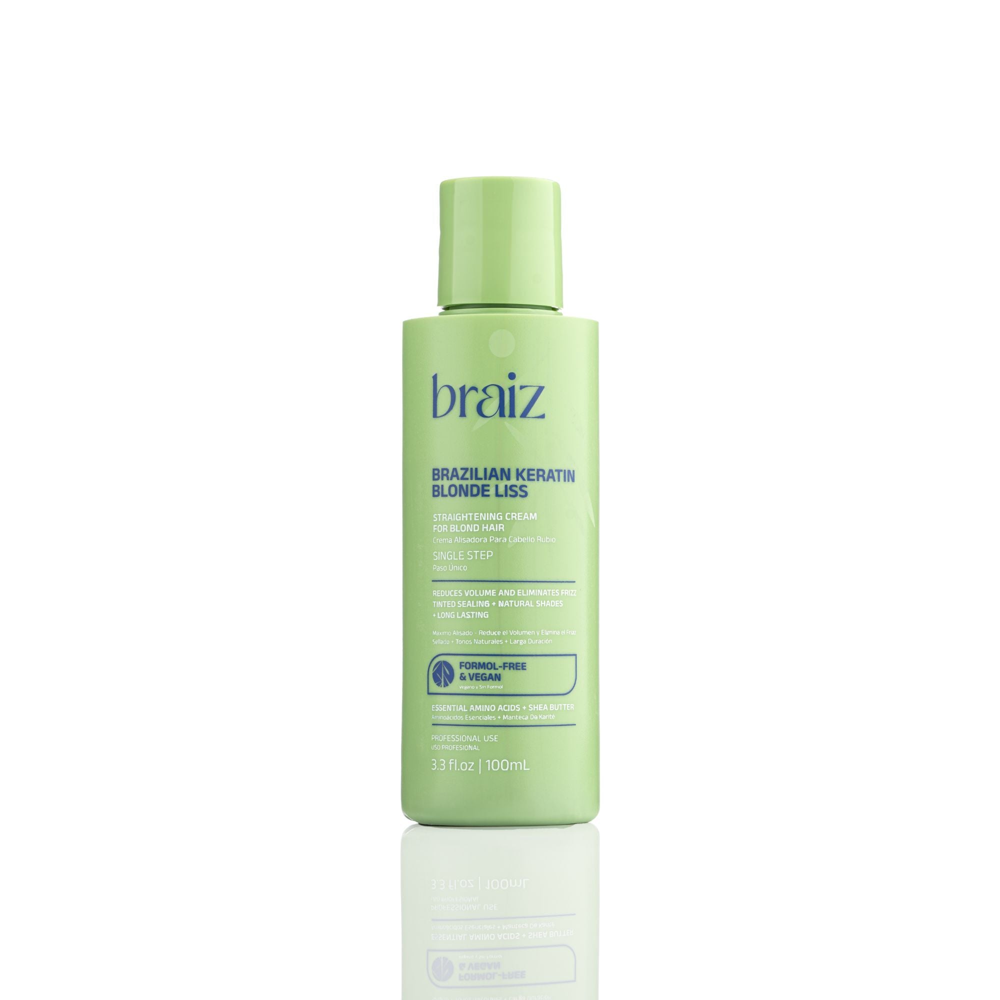 Blonde Liss Braíz - Alisamento Sem Formol para Cabelos Loiros - 100ml