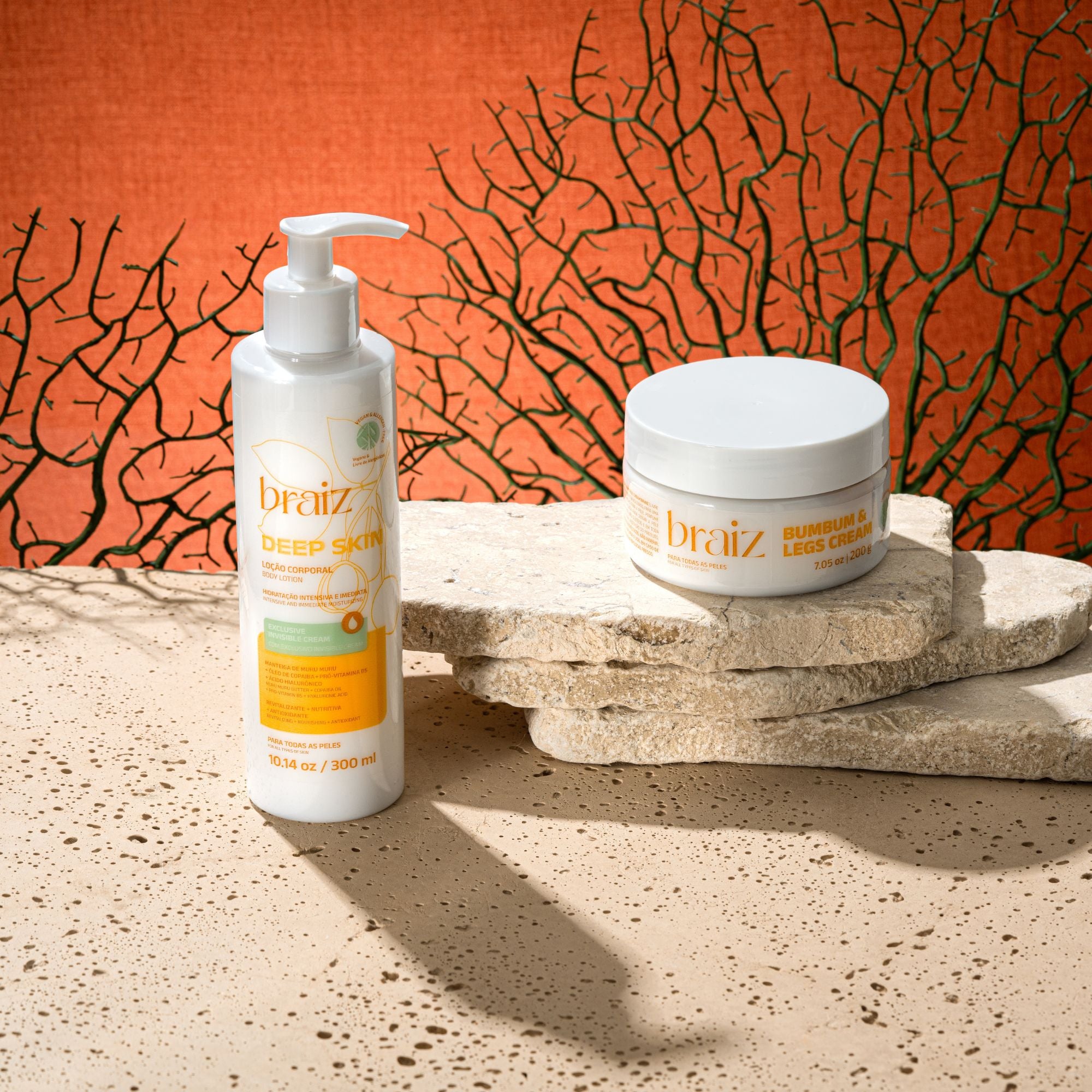 Loção Hidratante Corporal com Ácido Hialurônico Deep Skin